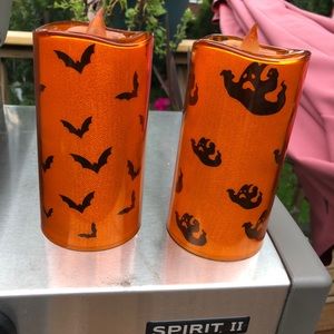 Seasonal Luminaries for Halloween  Ghost Bats